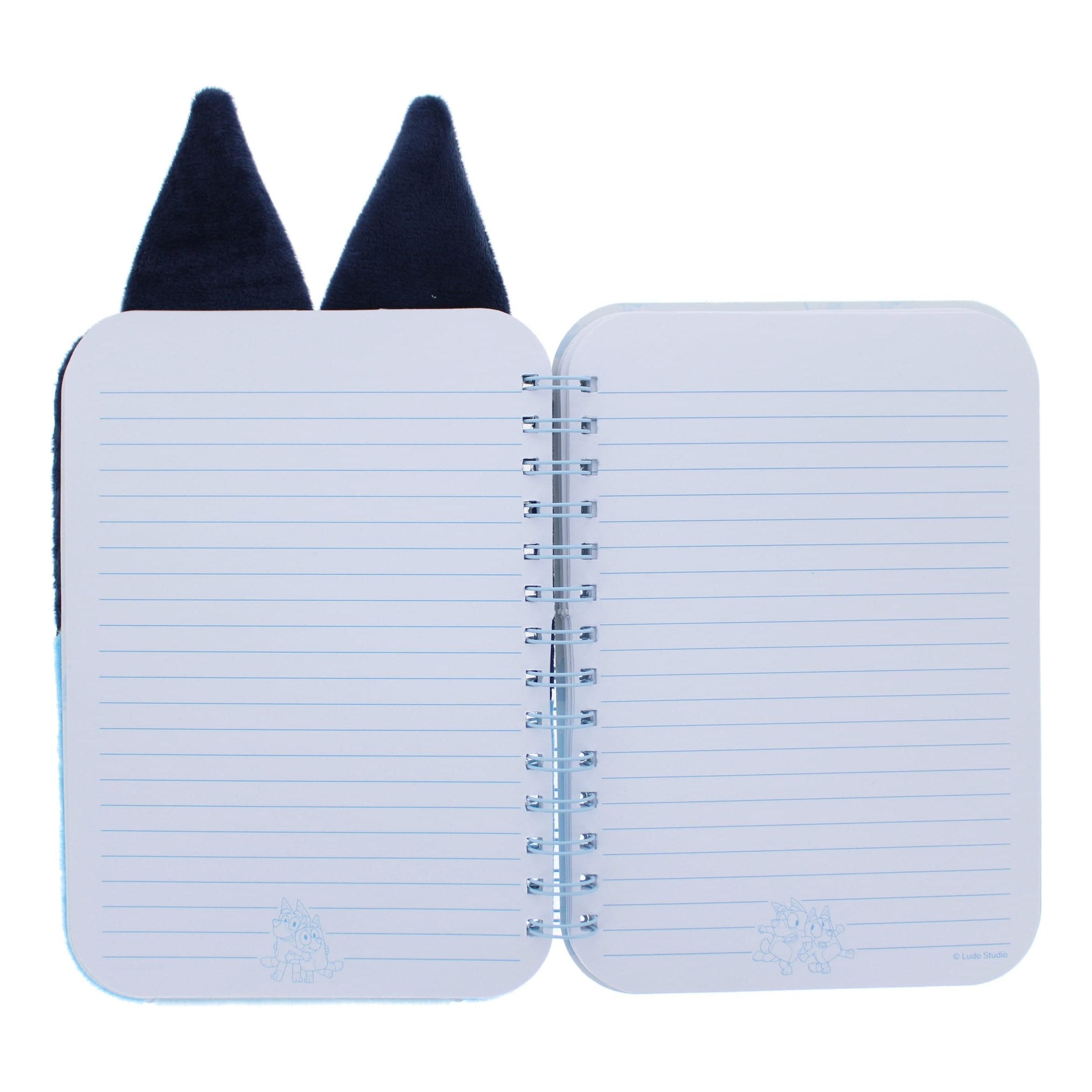 Bluey A5 Plush Spiral Notebook