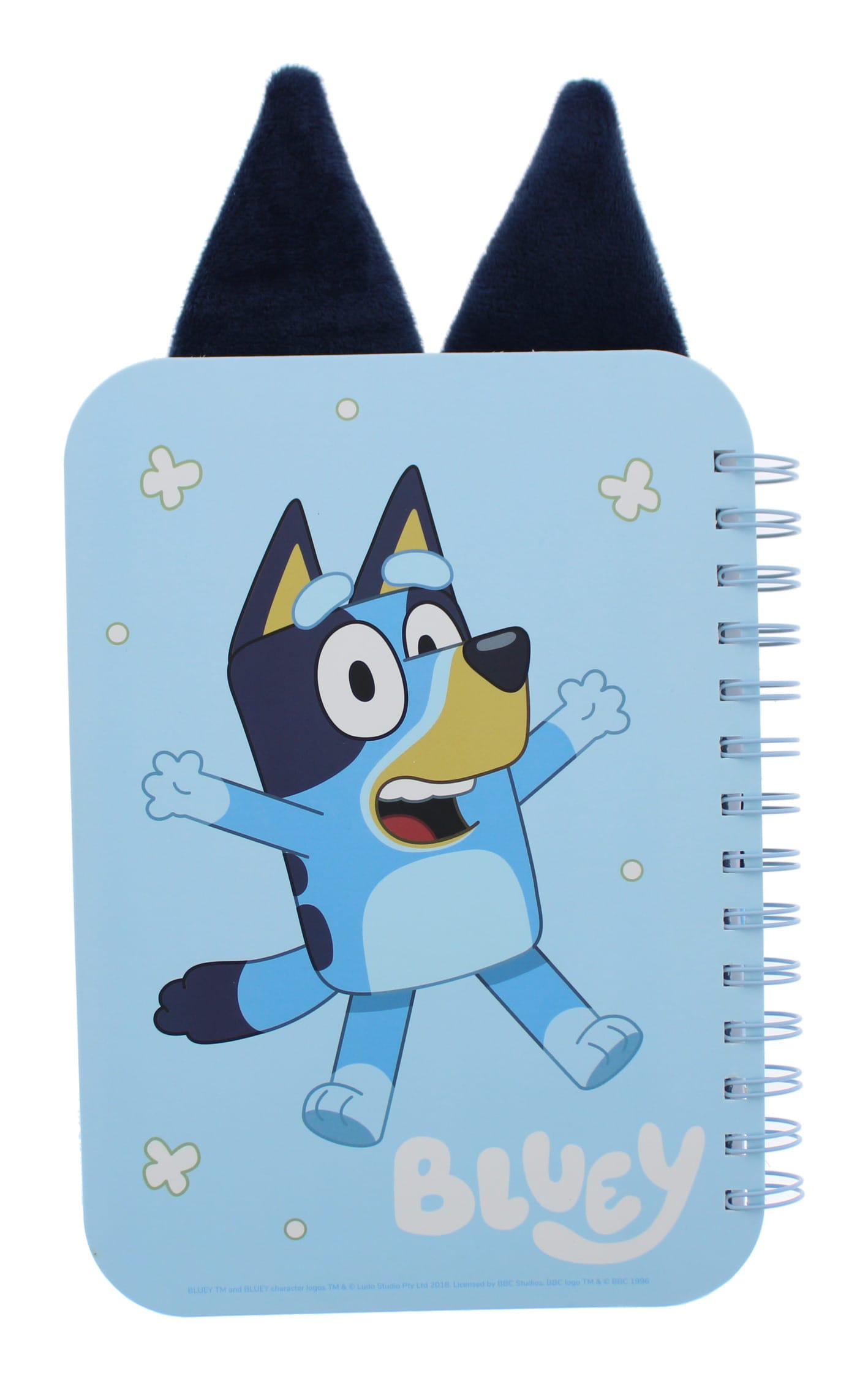 Bluey A5 Plush Spiral Notebook
