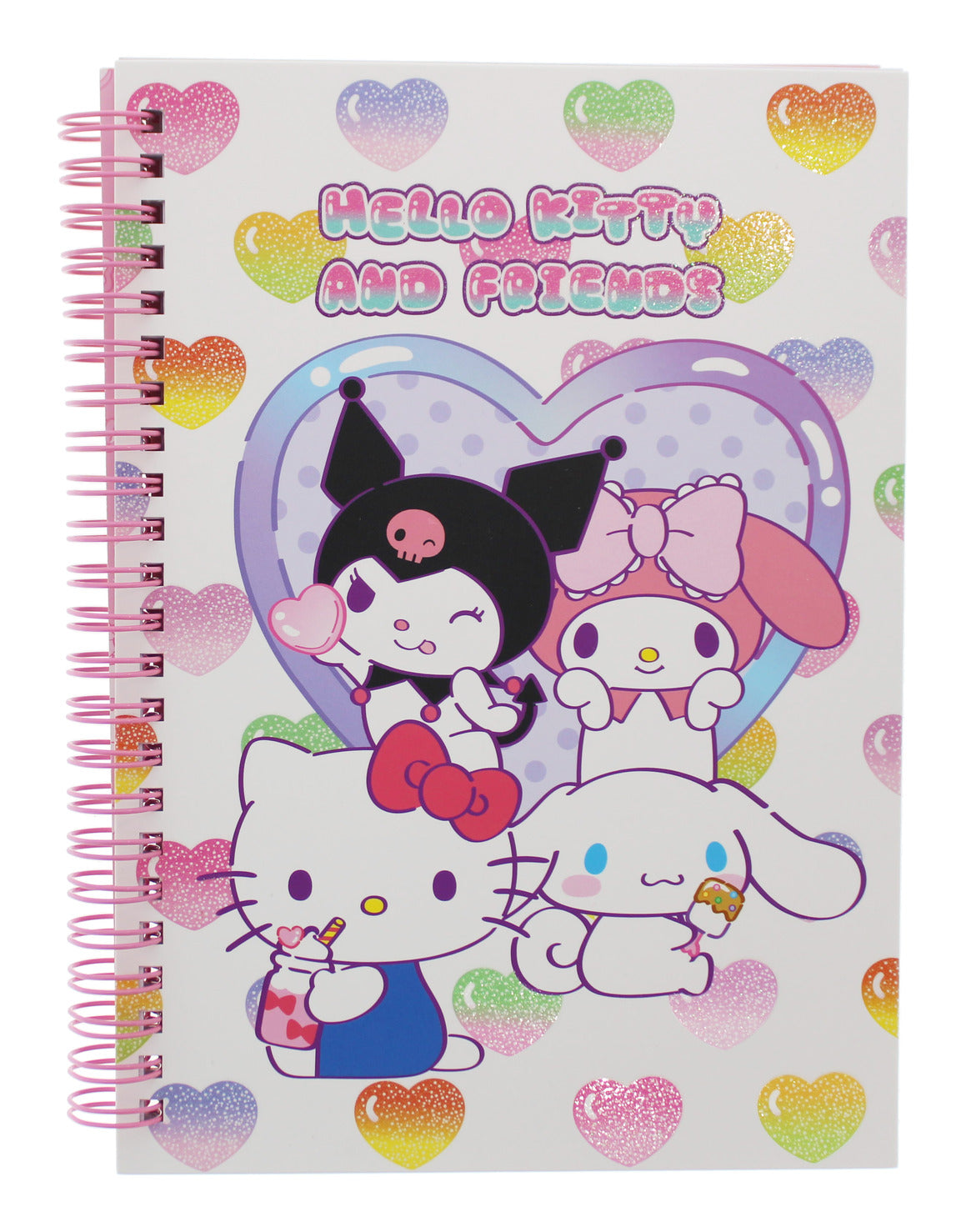 Hello Kitty and Friends Sweets A5 Spiral Notebook