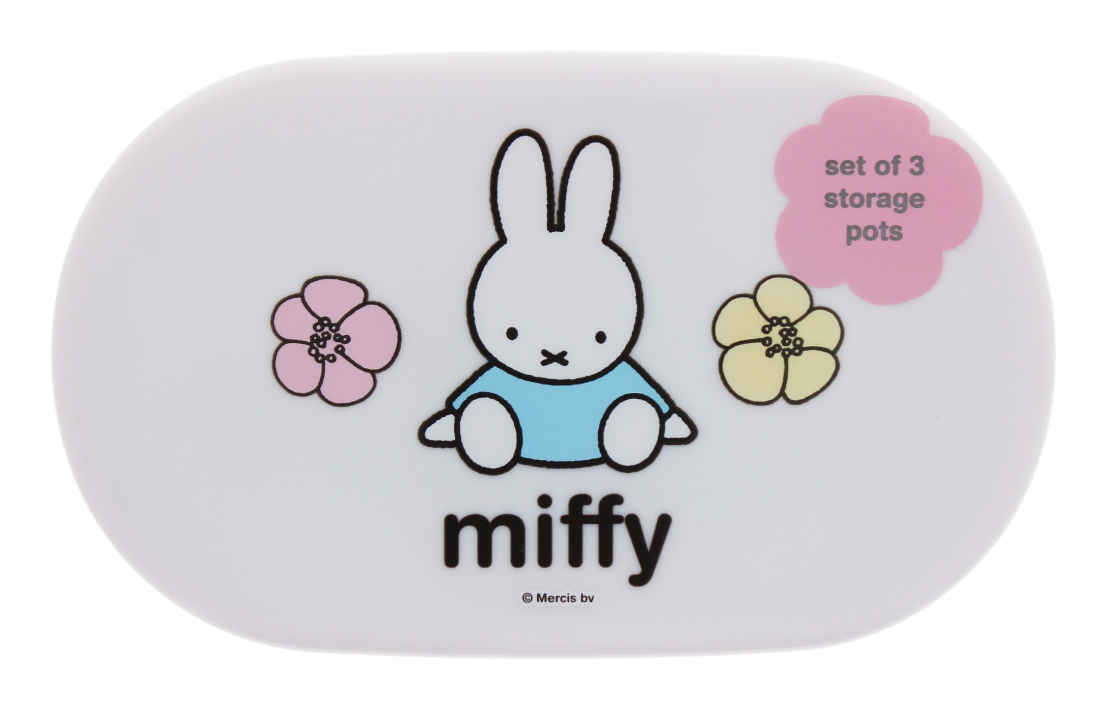 Miffy Buttercup Storage Pots Set of 3