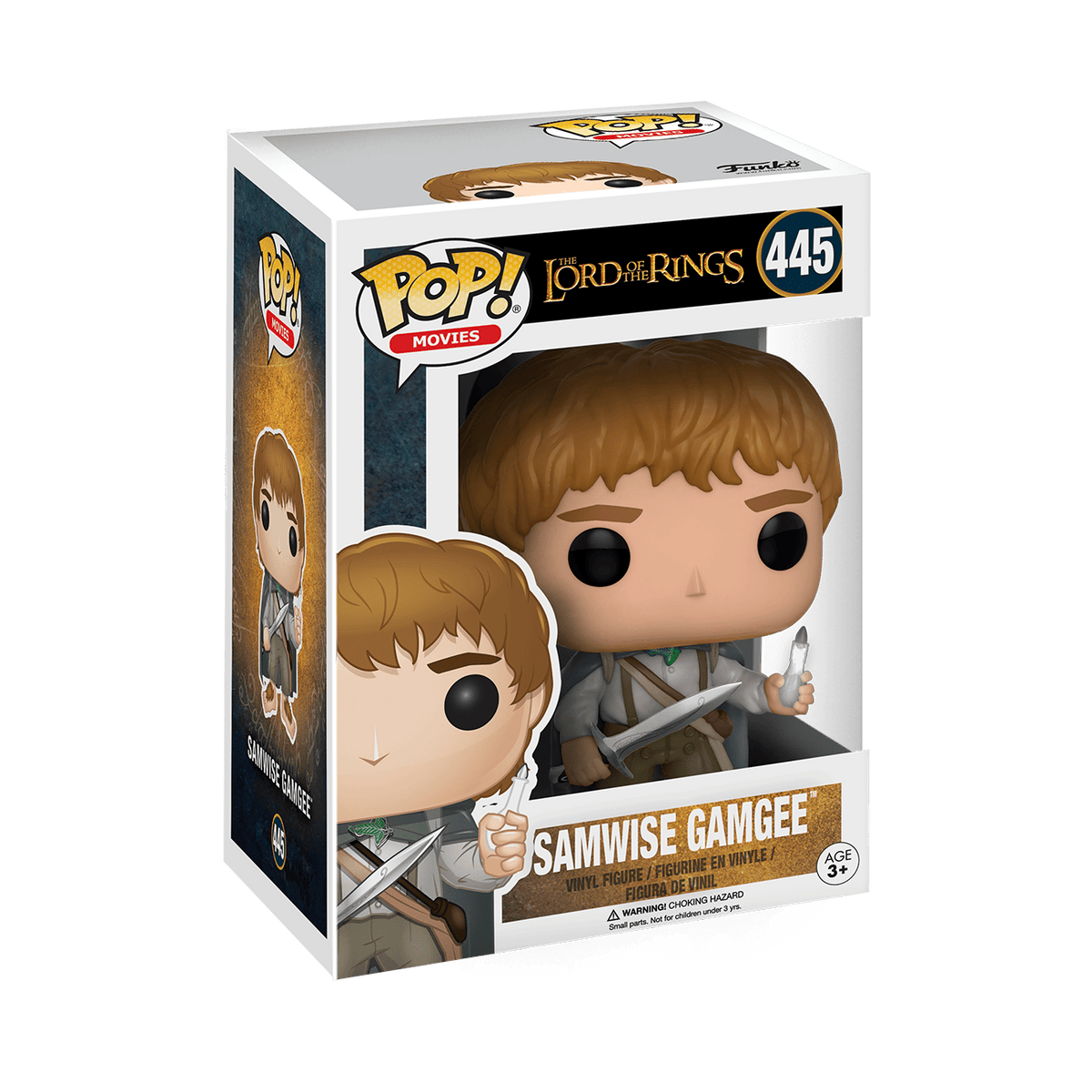 Funko Pop! Movies The Lord of the Rings Samwise Gamgee Glow-in-the-Dark Vinyl Figure #445