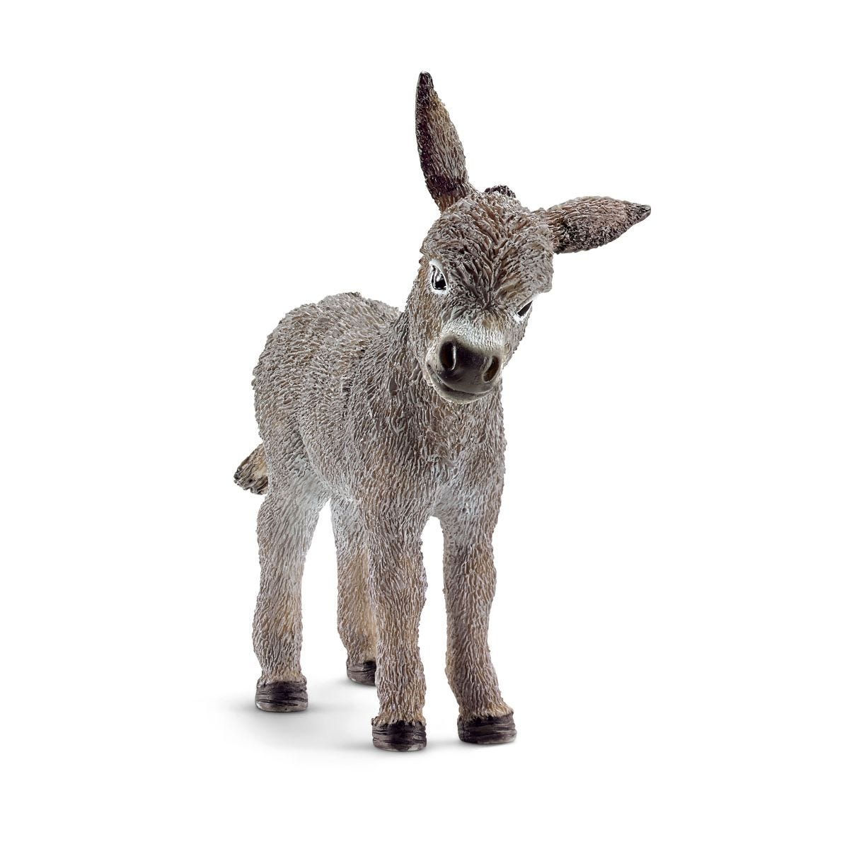 Schleich Farm World Donkey Foal Figure 13746