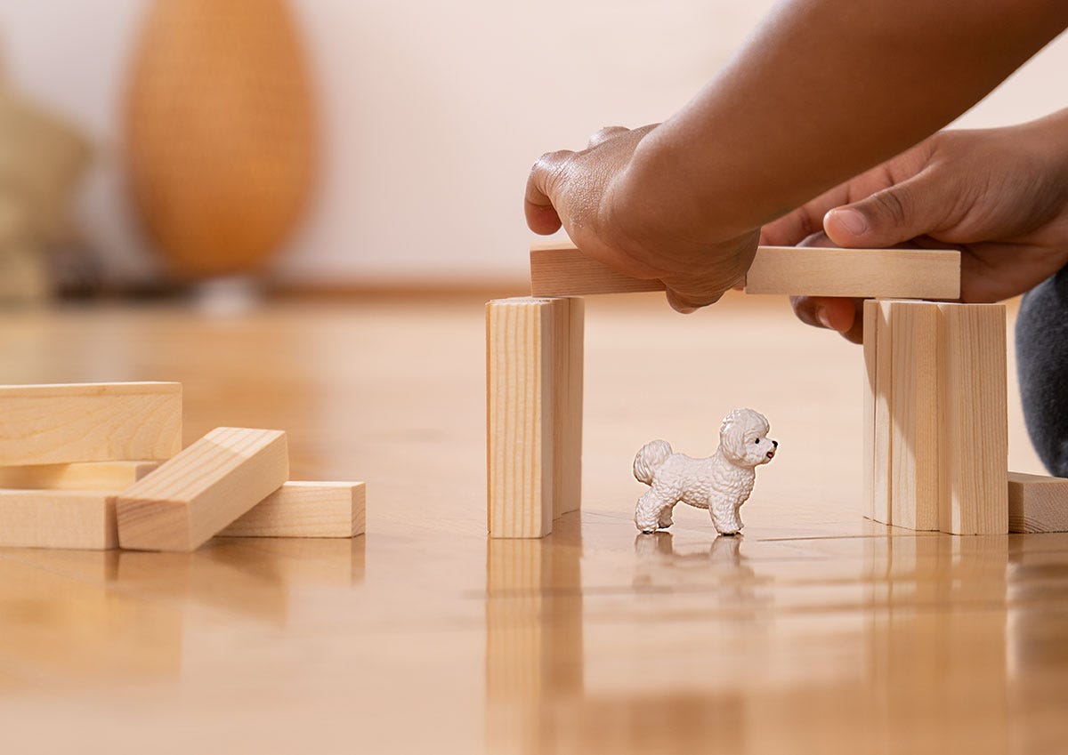 Schleich Farm World Bichon Frisé Figure
