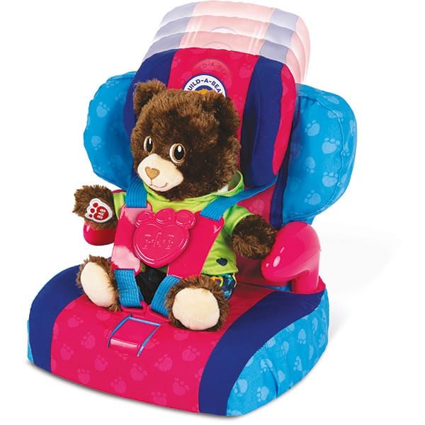 Casdon Build-A-Bear Workshop Furry Friend Car Booster Seat