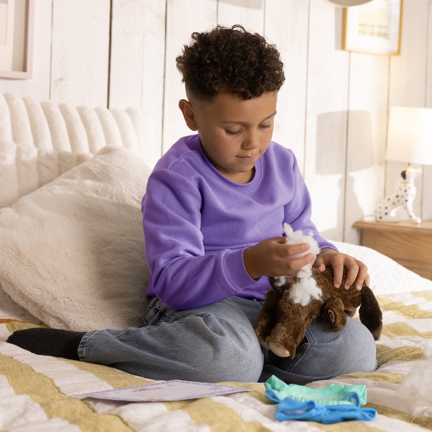 Casdon Build-A-Bear Workshop Furtastic Puppy Friend & Outfit Pack