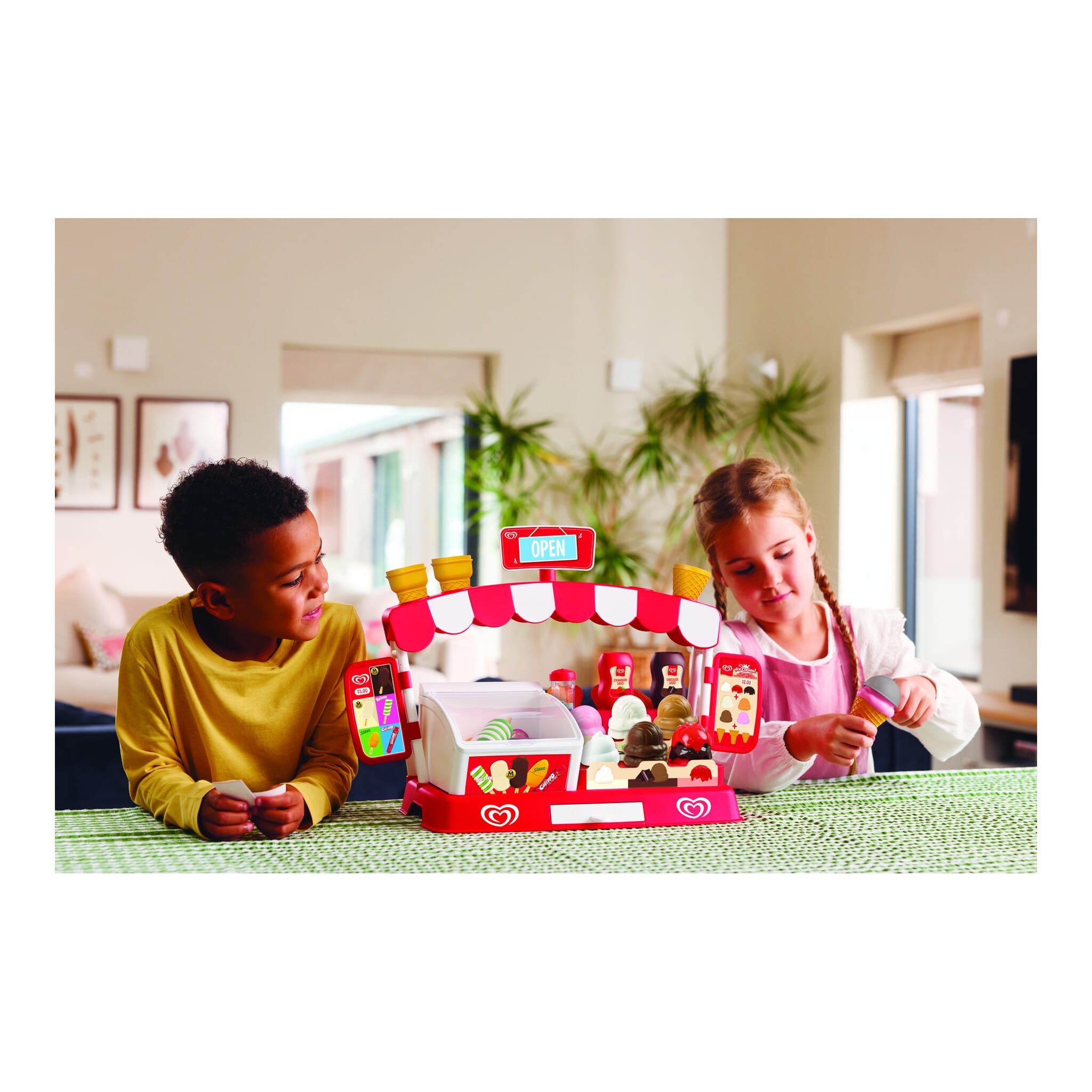 Casdon Walls Ice Cream Parlour Playset – 35+ Pieces