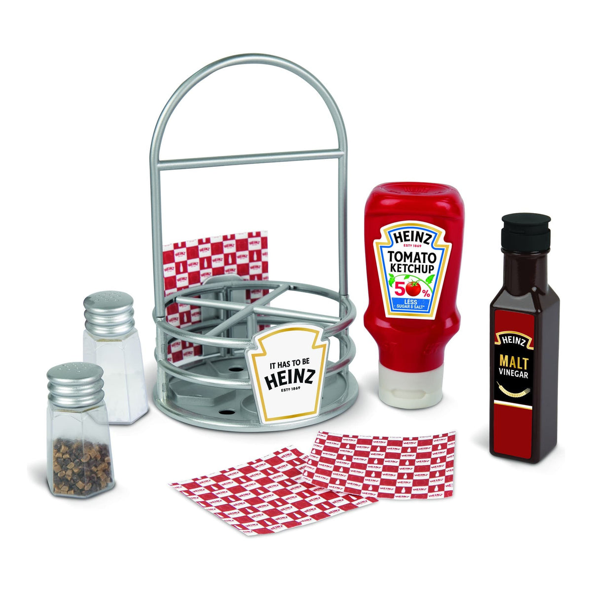 Casdon Heinz Caddy Set Pretend Play Kitchen Accessories