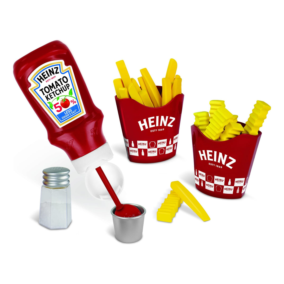 Casdon Heinz Chip & Dip Snack Set Pretend Play Food Toy