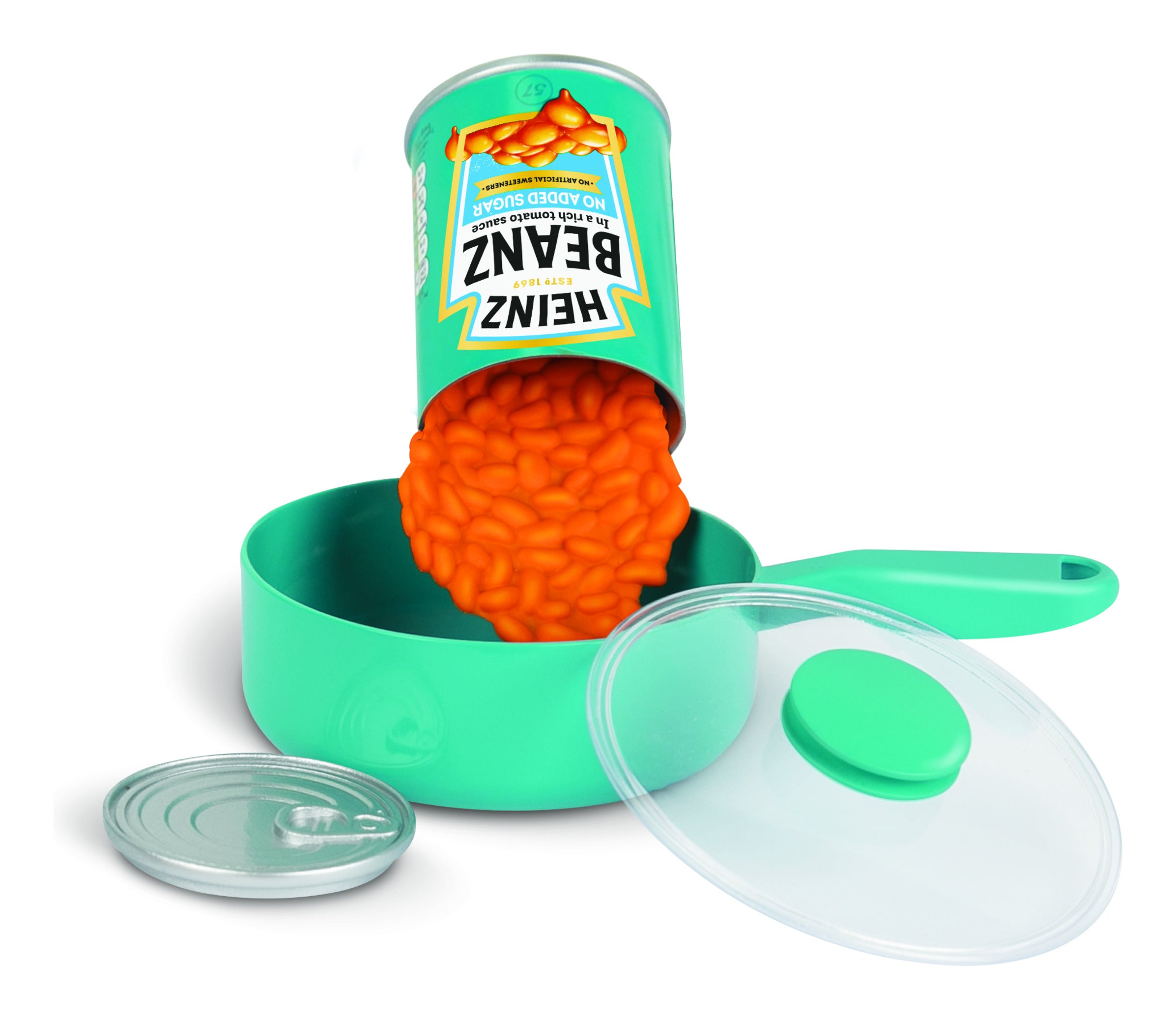 Casdon Heinz All-Day Breakfast Cook Set – 20-Piece Pretend Play Kitchen Set
