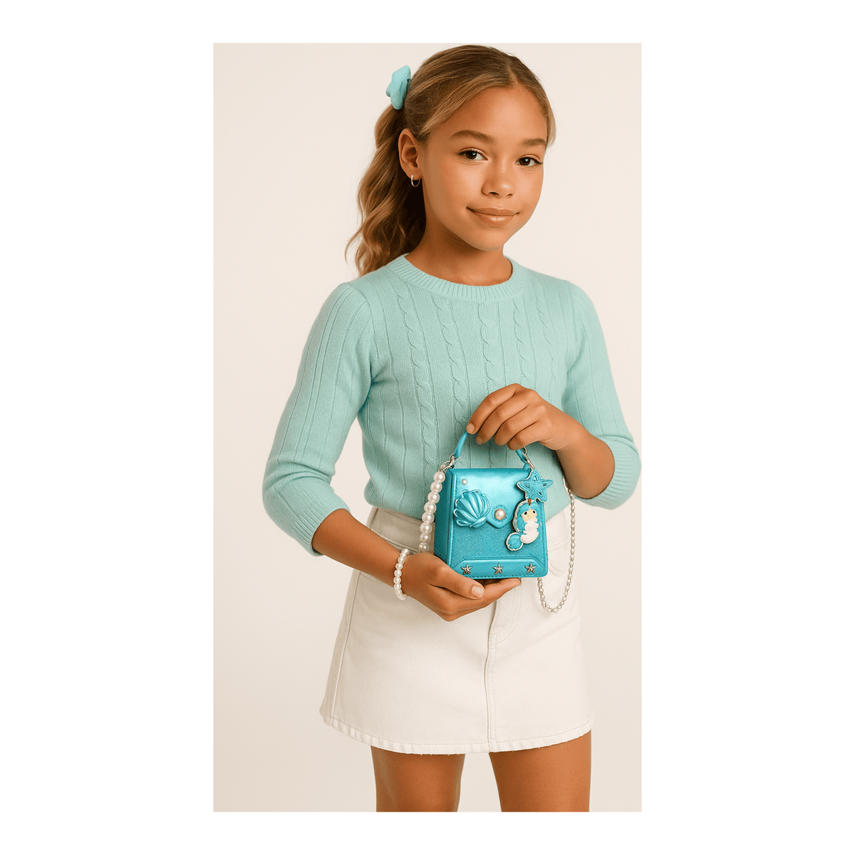 Casdon My Vibe Style My Bag Mermaid Pearl DIY Mini Handbag Kit