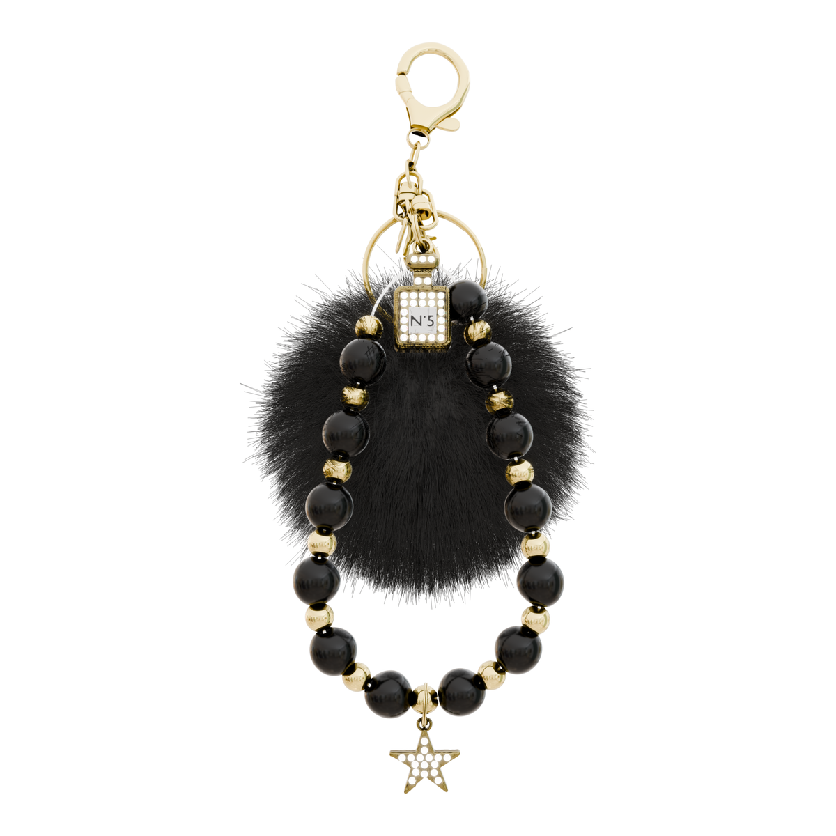 Casdon My Vibe Charm Black DIY Bag Charm Kit
