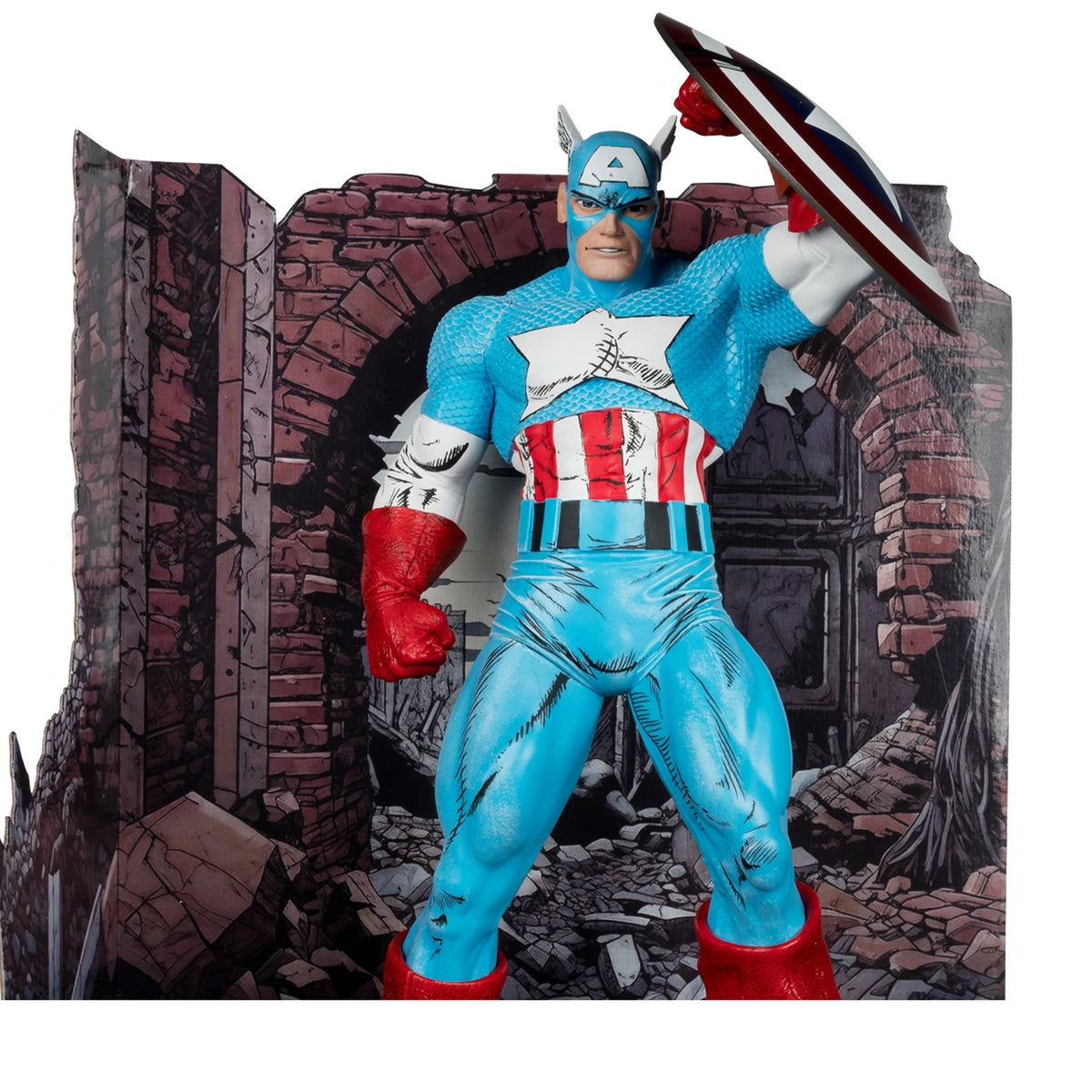 McFarlane Toys Marvel Captain America The Amazing Spider-Man #323 1:6 Scale Posed Figure