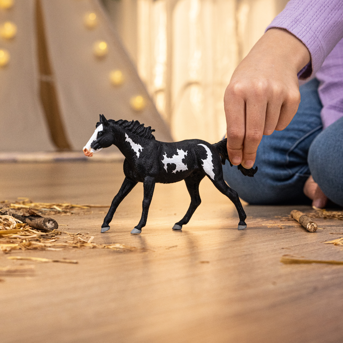 Schleich Horse Club Paint Horse Gelding Figure 14900