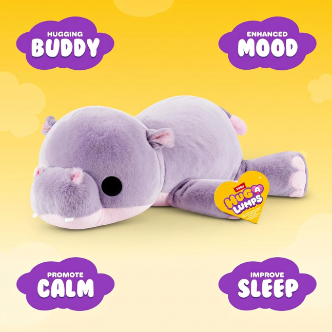 Hug A Lumps - Fuzzy Weighted Plush - Medium (1.3kg/2.8lbs) - Choose your Fuzzy Plush