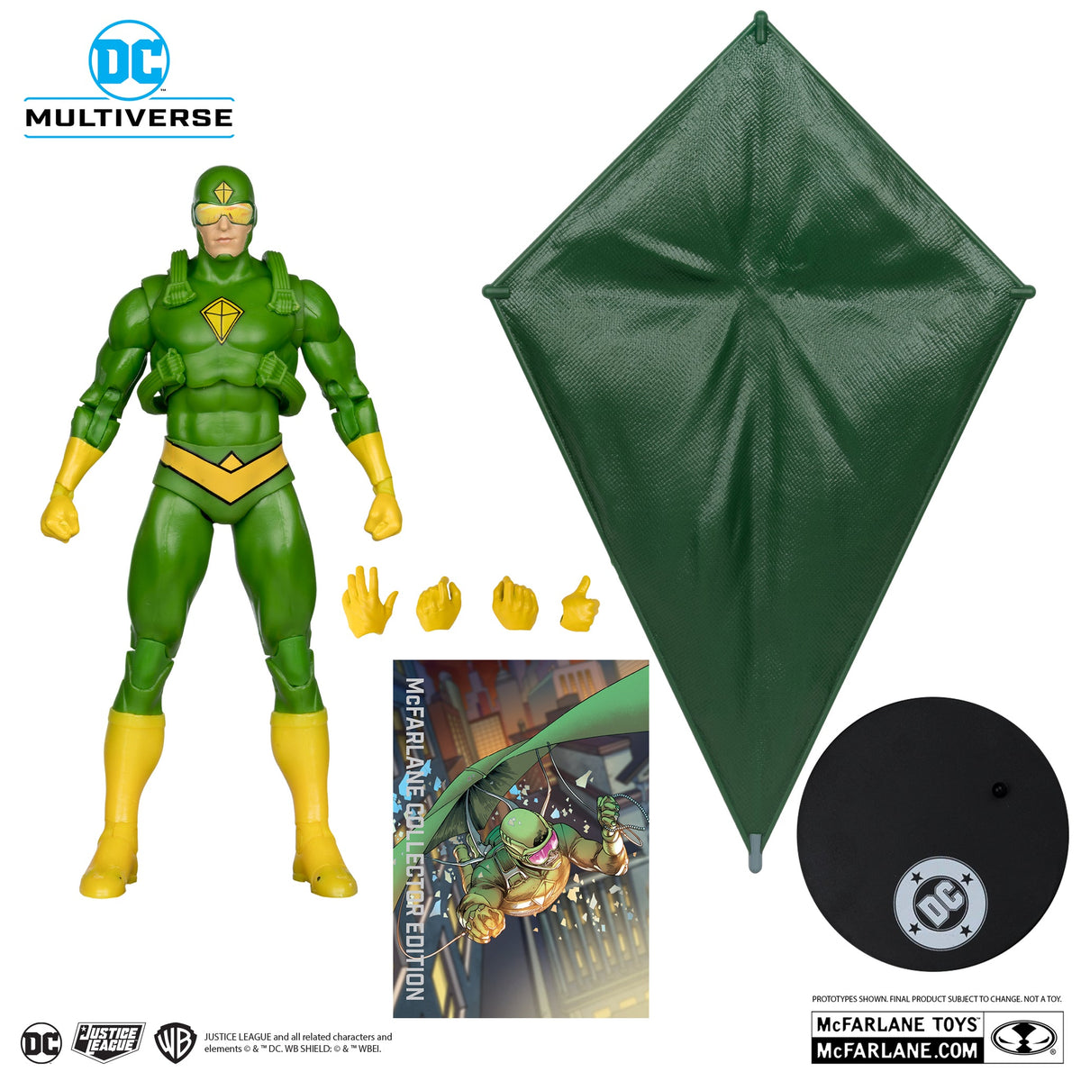 McFarlane Toys DC Multiverse Collector Edition #43 Kite-Man Gold Label 18cm Action Figure (Chance of Chase)