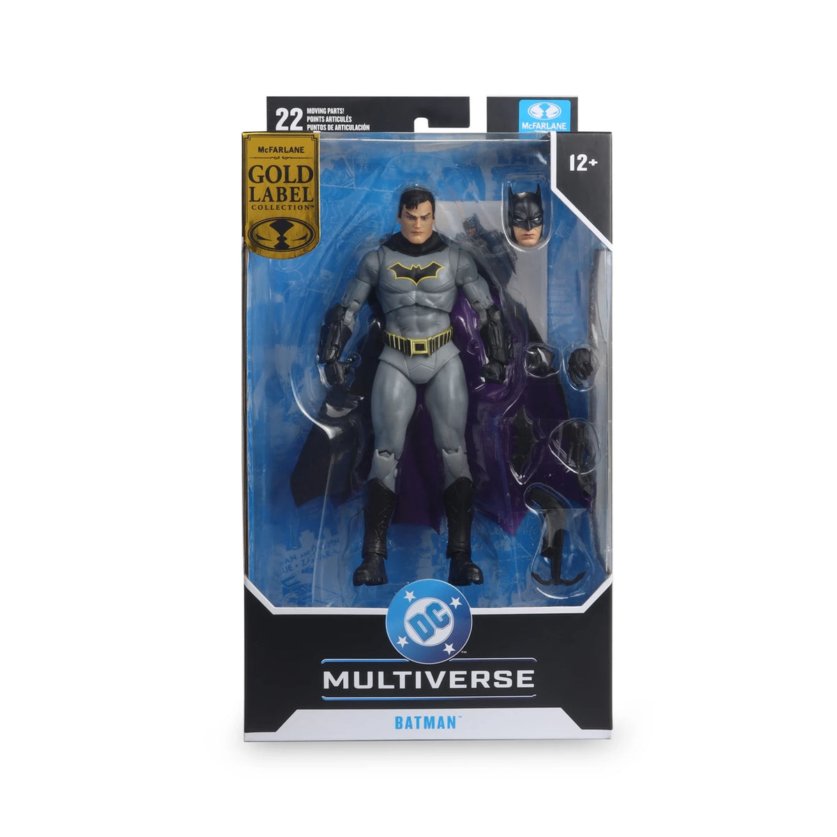 McFarlane Toys DC Multiverse Batman (DC Rebirth #1) Gold Label 7-Inch Action Figure