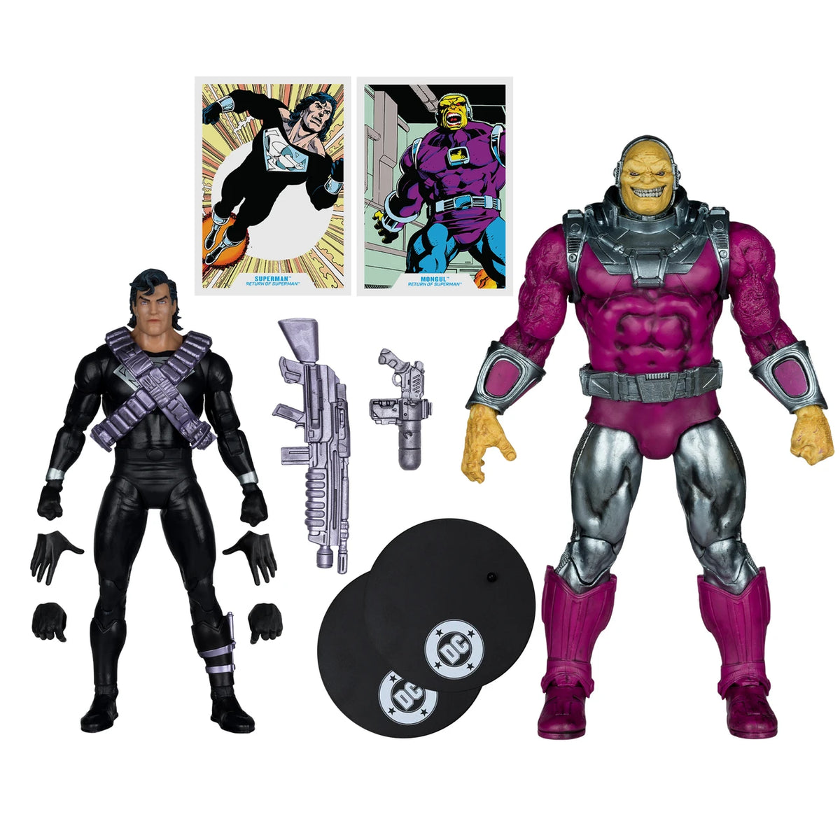 McFarlane Toys DC Multiverse Superman vs. Mongul Return of Superman 2-Pack