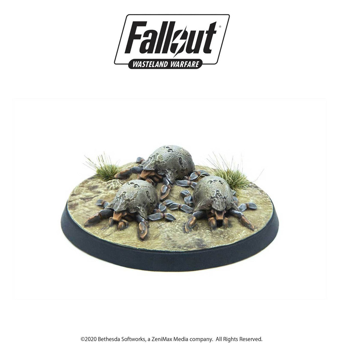 Fallout: Wasteland Warfare – Mirelurk Hatchlings + Eggs Miniatures Set