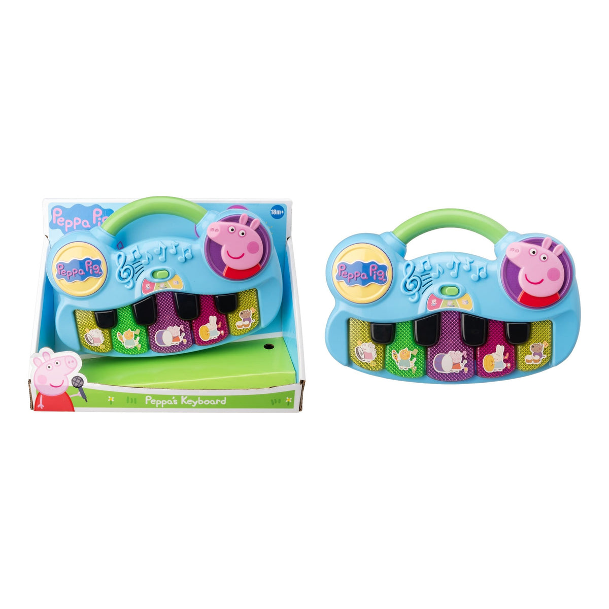 HTI Peppa Pig & Friends Light-Up Keyboard