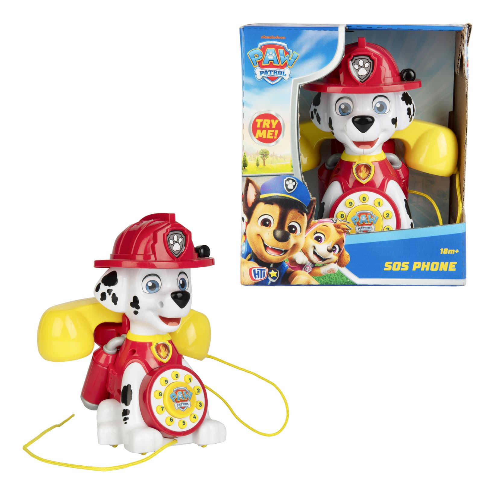 PAW Patrol Marshall Pull-Along Telephone Toy by HTI