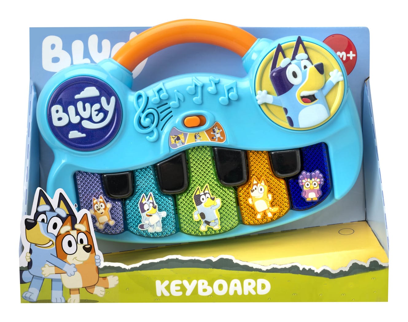 Bluey & Friends Light-Up Keyboard Musical Toy by HTI
