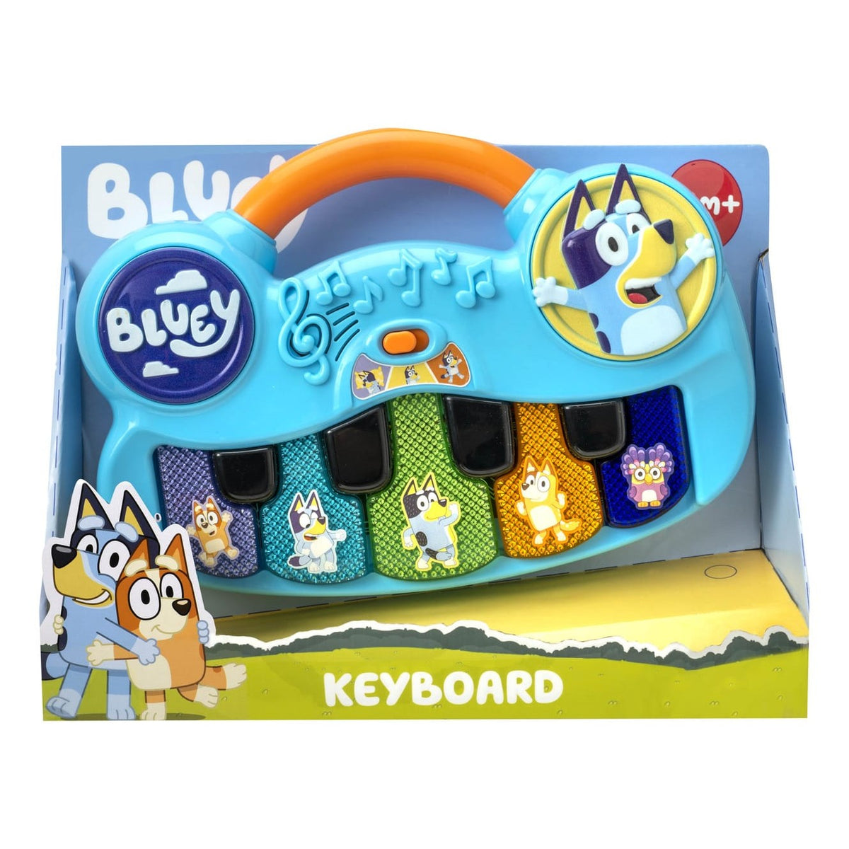 Bluey & Friends Light-Up Keyboard Musical Toy by HTI