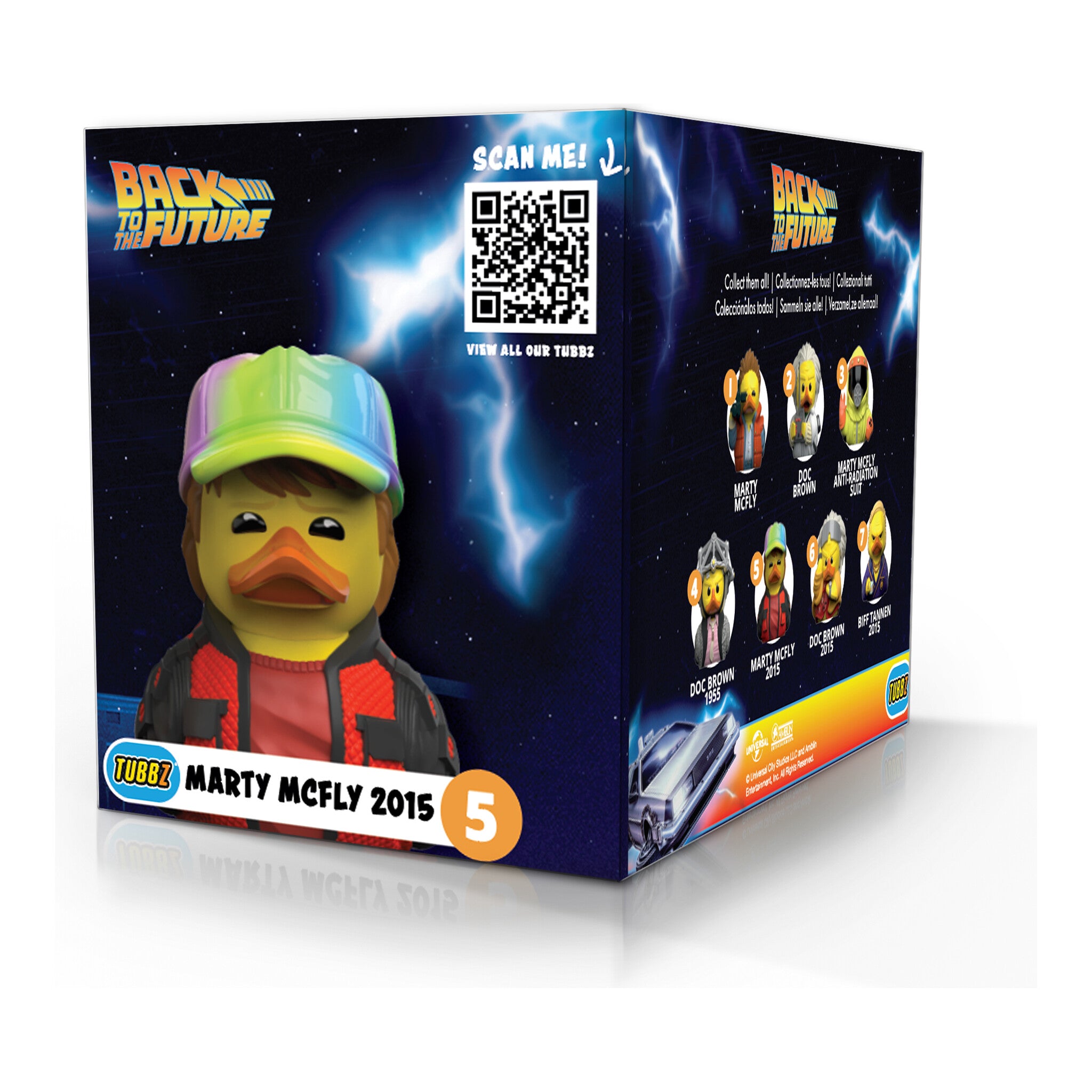 TUBBZ Back to the Future Marty McFly 2015 Boxed Edition Vinyl Figure