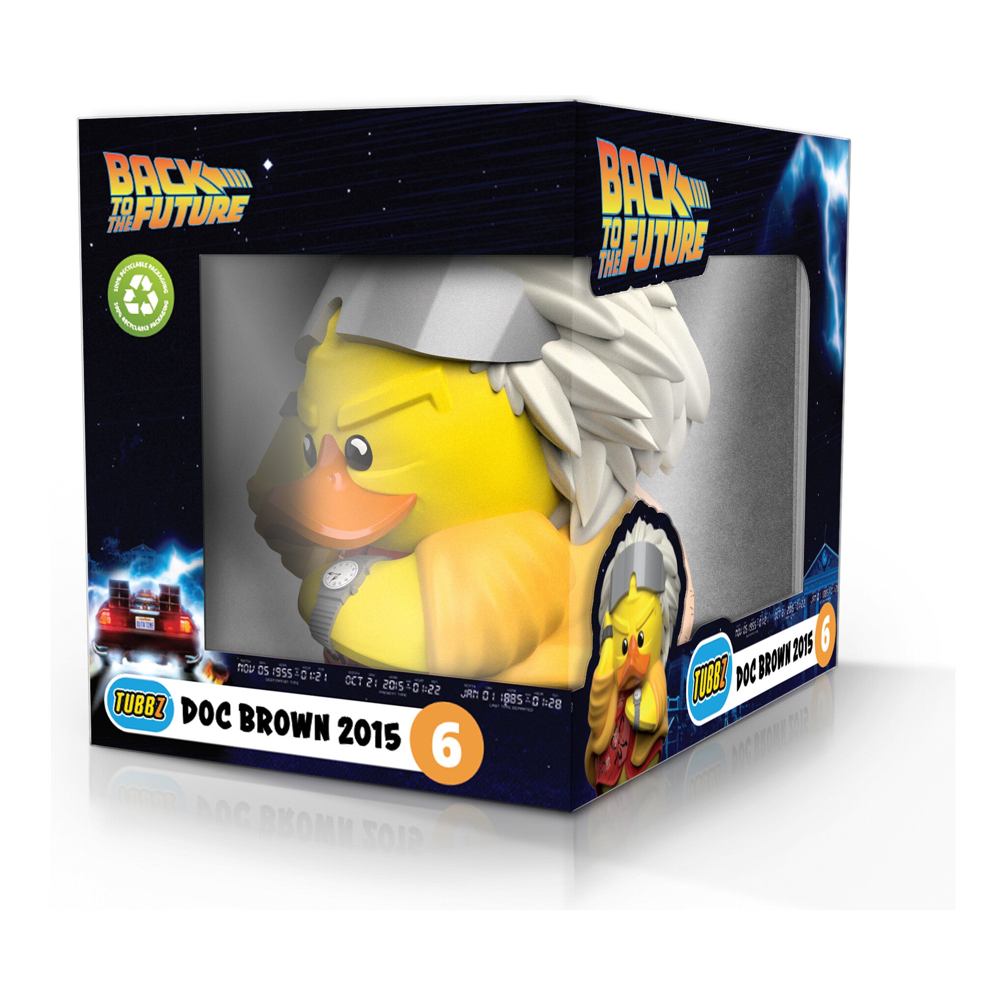 Numskull Back to the Future Doc Brown 2015 TUBBZ Boxed Collectible Figure