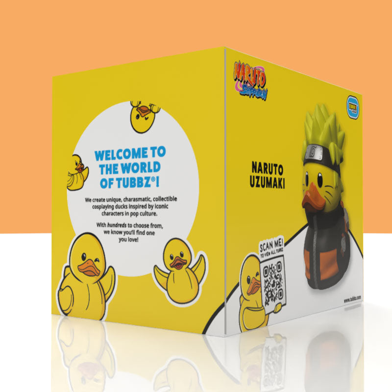 Numskull Naruto Shippuden Naruto Uzumaki TUBBZ Boxed Edition Collectible Duck