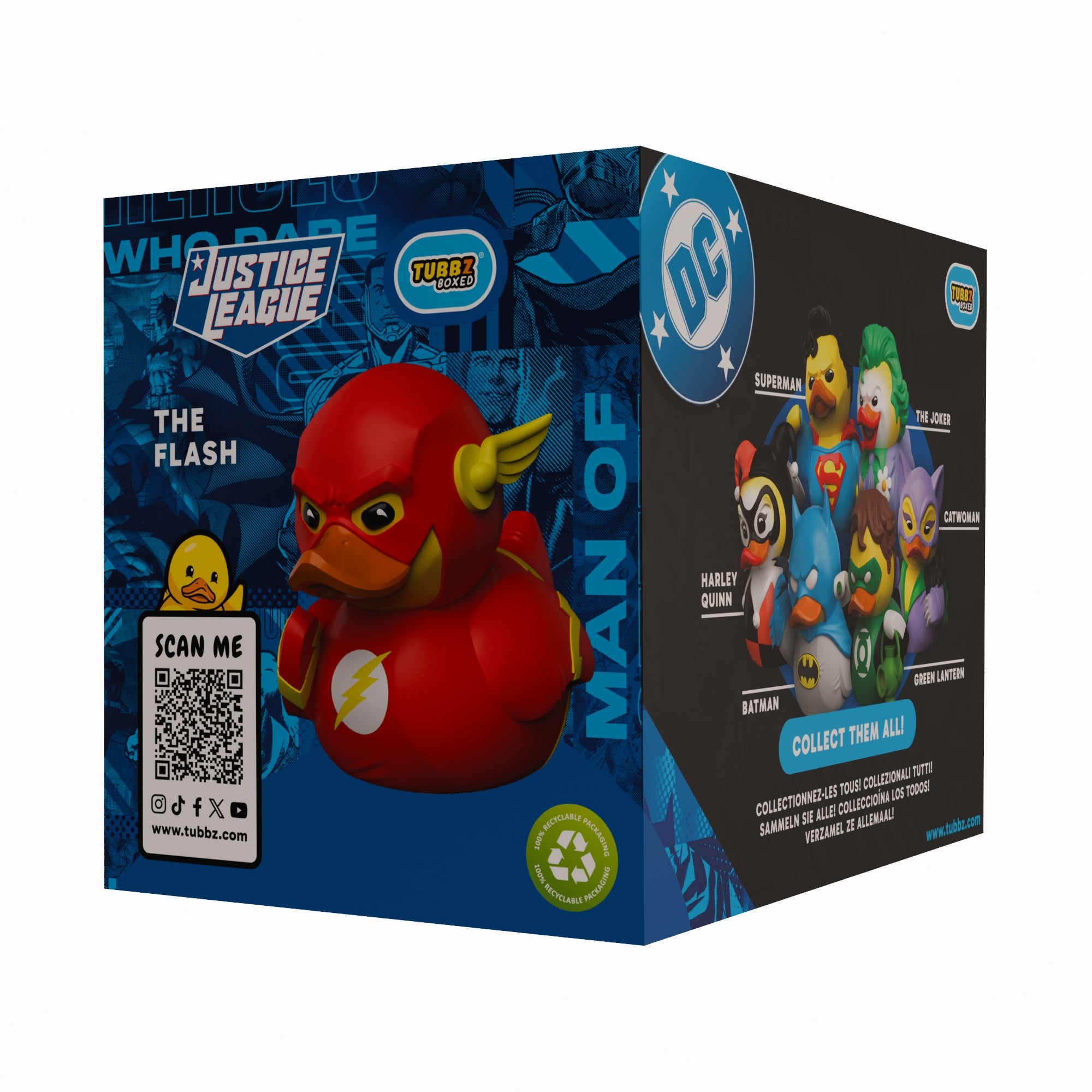 Numskull TUBBZ DC Comics The Flash Boxed Edition Collectible Figure