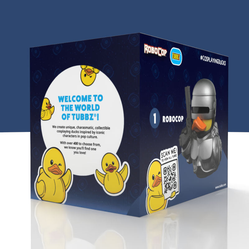 Numskull TUBBZ RoboCop Boxed Collectible Vinyl Duck Figure