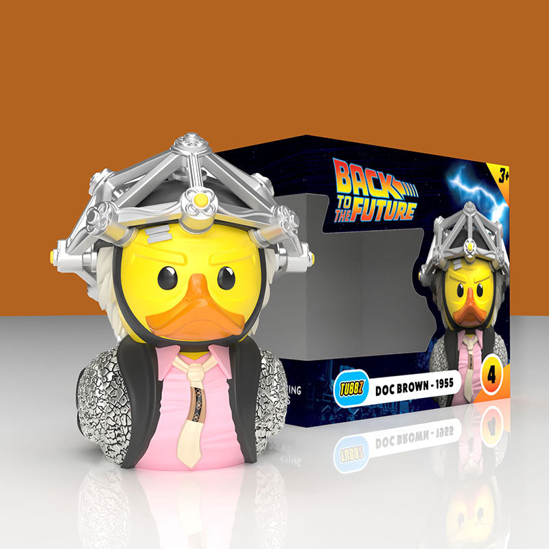 Numskull Back to the Future Doc Brown 1950s TUBBZ Boxed Vinyl Figure