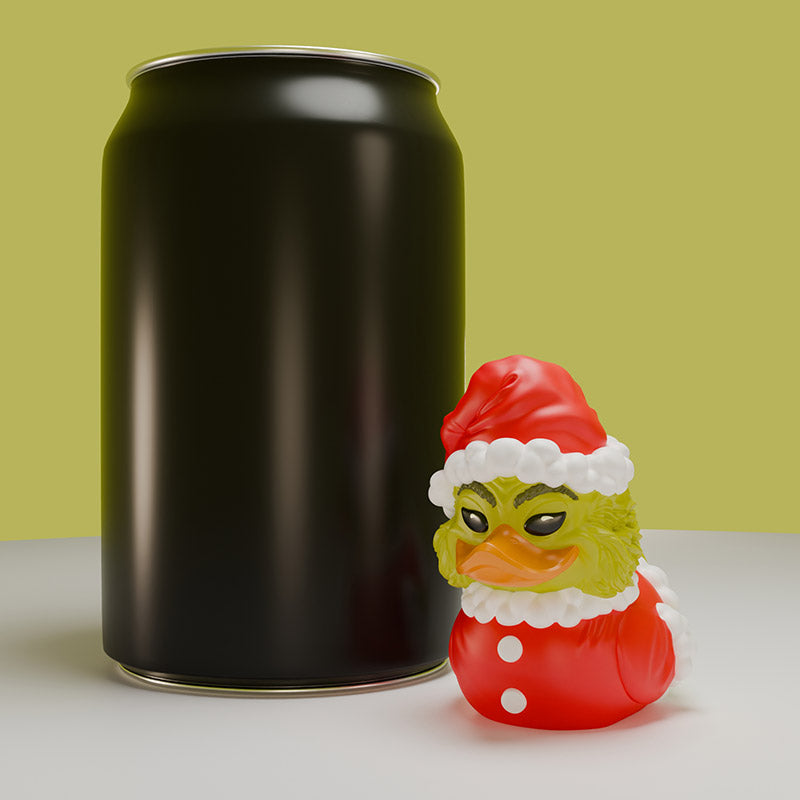 The Grinch Santa Outfit Mini TUBBZ Collectible Duck by Numskull