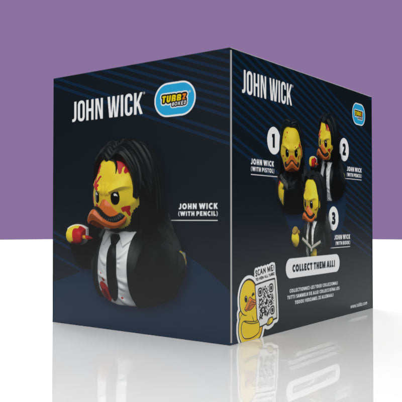 Numskull Designs John Wick with Pencil TUBBZ Boxed Edition
