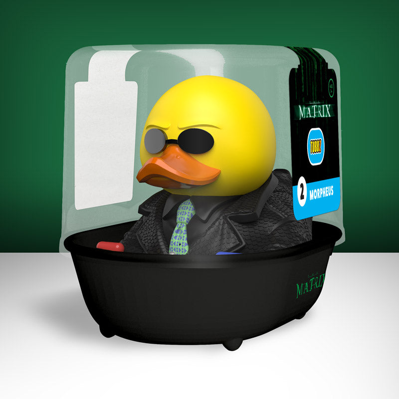 Numskull TUBBZ The Matrix Morpheus Boxed Edition Collectible Duck