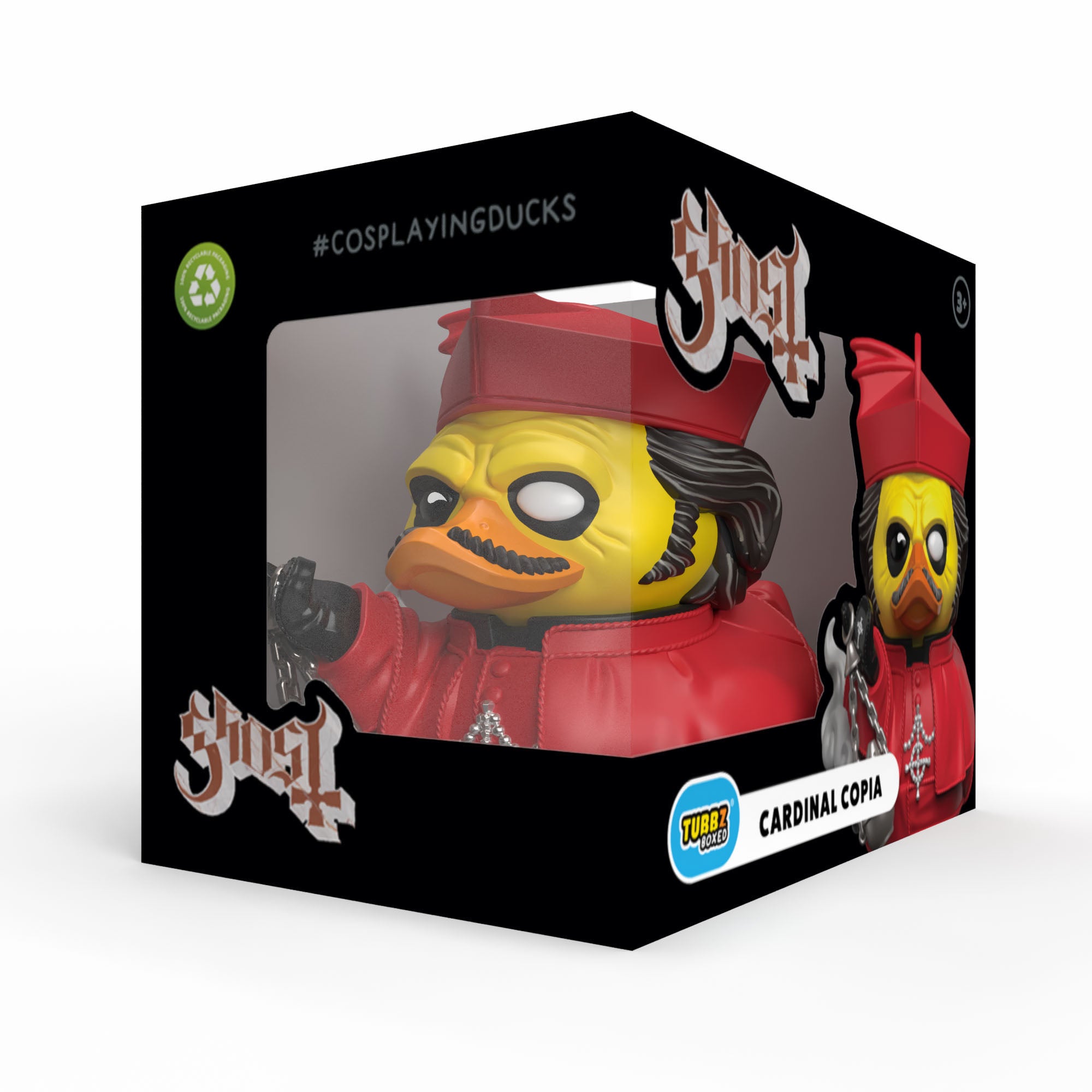 Ghost Cardinal Copia TUBBZ Boxed Collectible Duck