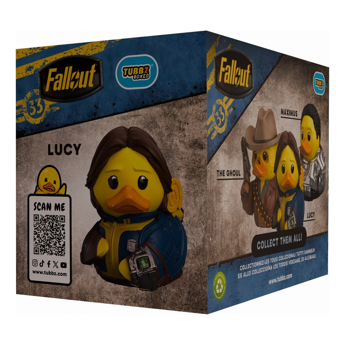 Fallout TV Lucy Maclean TUBBZ Boxed Edition Collectible Duck