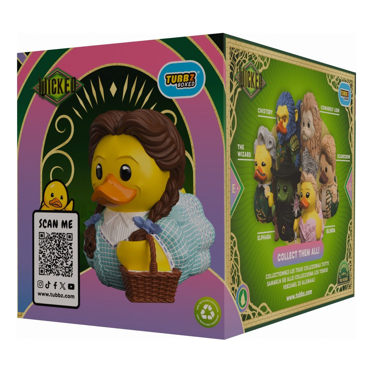 Wicked Dorothy Gale TUBBZ Boxed Edition Collectible Duck