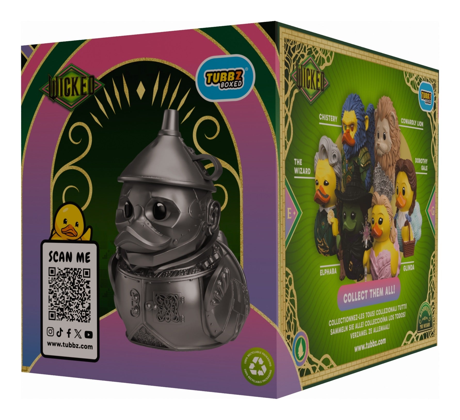 Wicked Tin Man TUBBZ Boxed Edition Collectible Figure