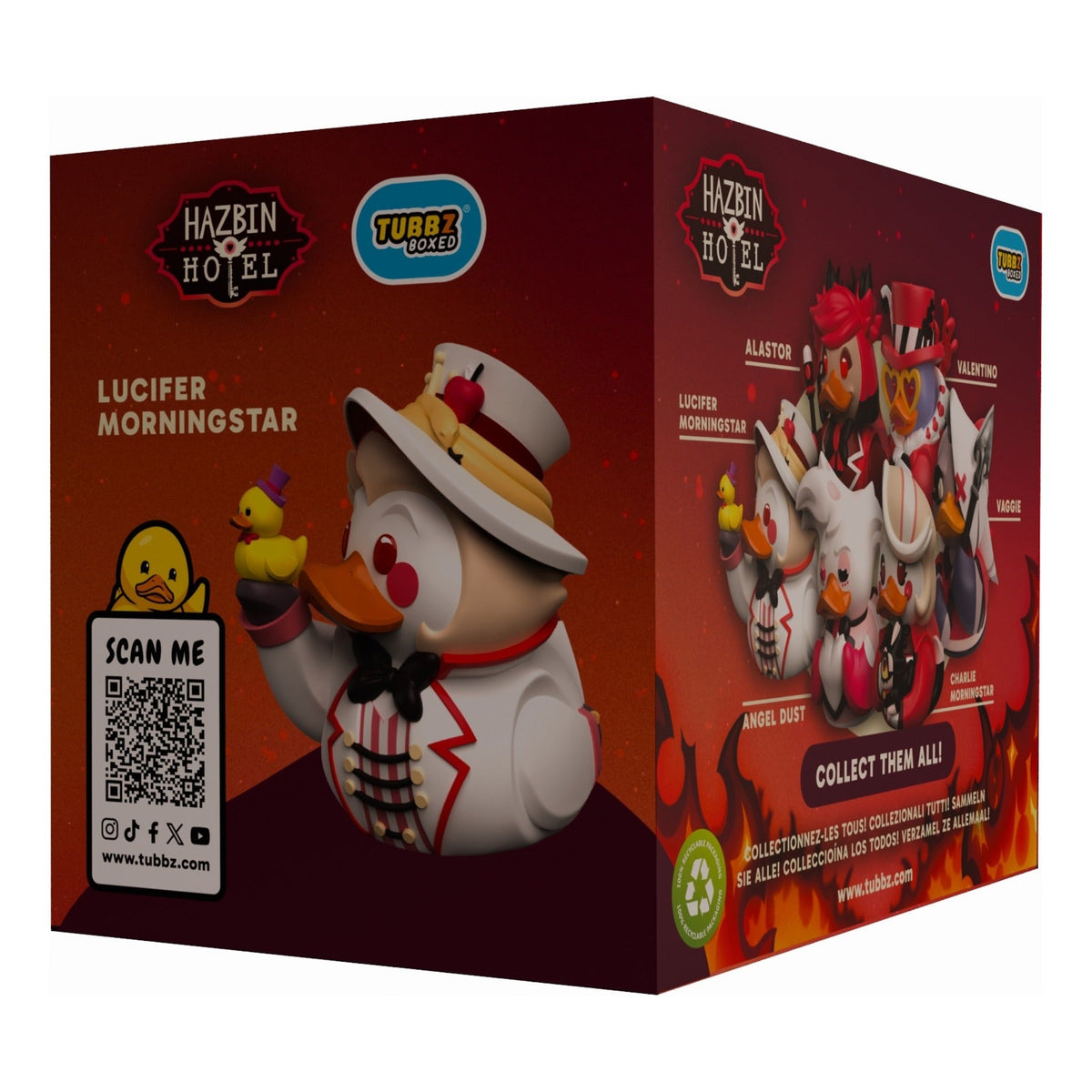Hazbin Hotel Lucifer Morningstar TUBBZ Boxed Collectible