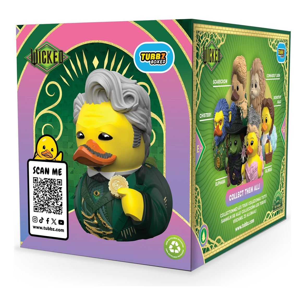 Wicked The Wizard TUBBZ Boxed Edition Collectible Duck