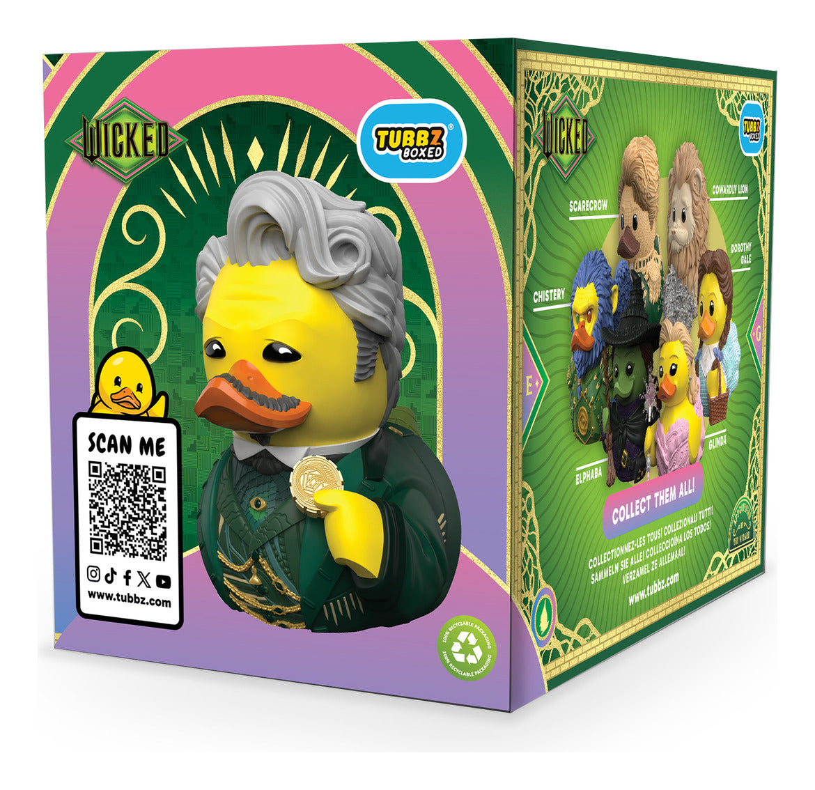 Wicked The Wizard TUBBZ Boxed Edition Collectible Duck