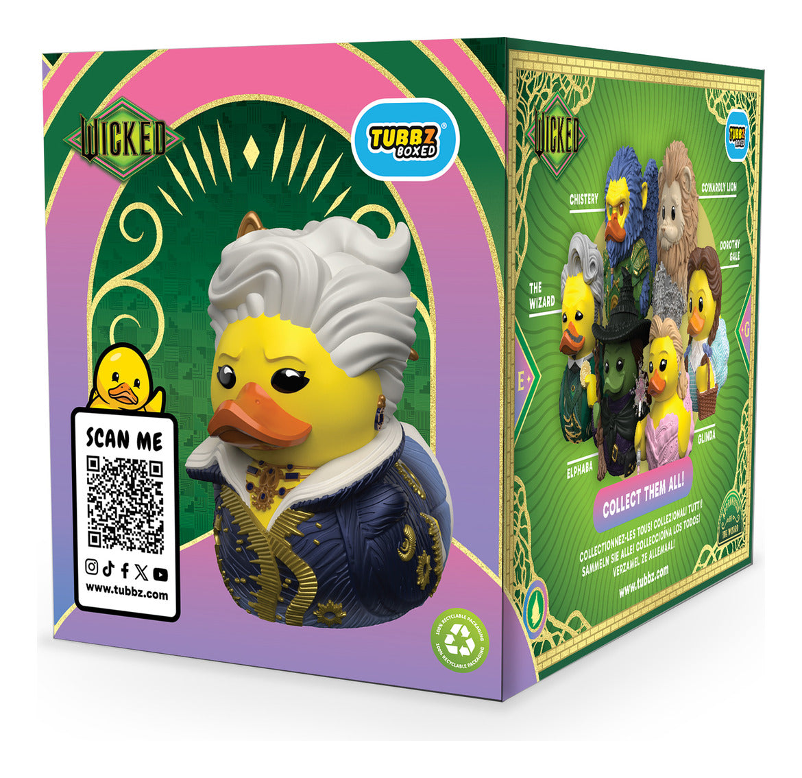 Wicked Madame Morrible TUBBZ Boxed Edition Collectible Duck