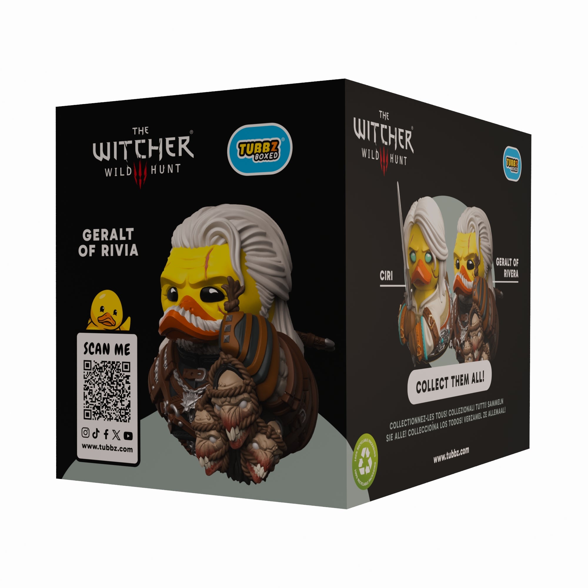 The Witcher TUBBZ Geralt of Rivia Boxed Edition