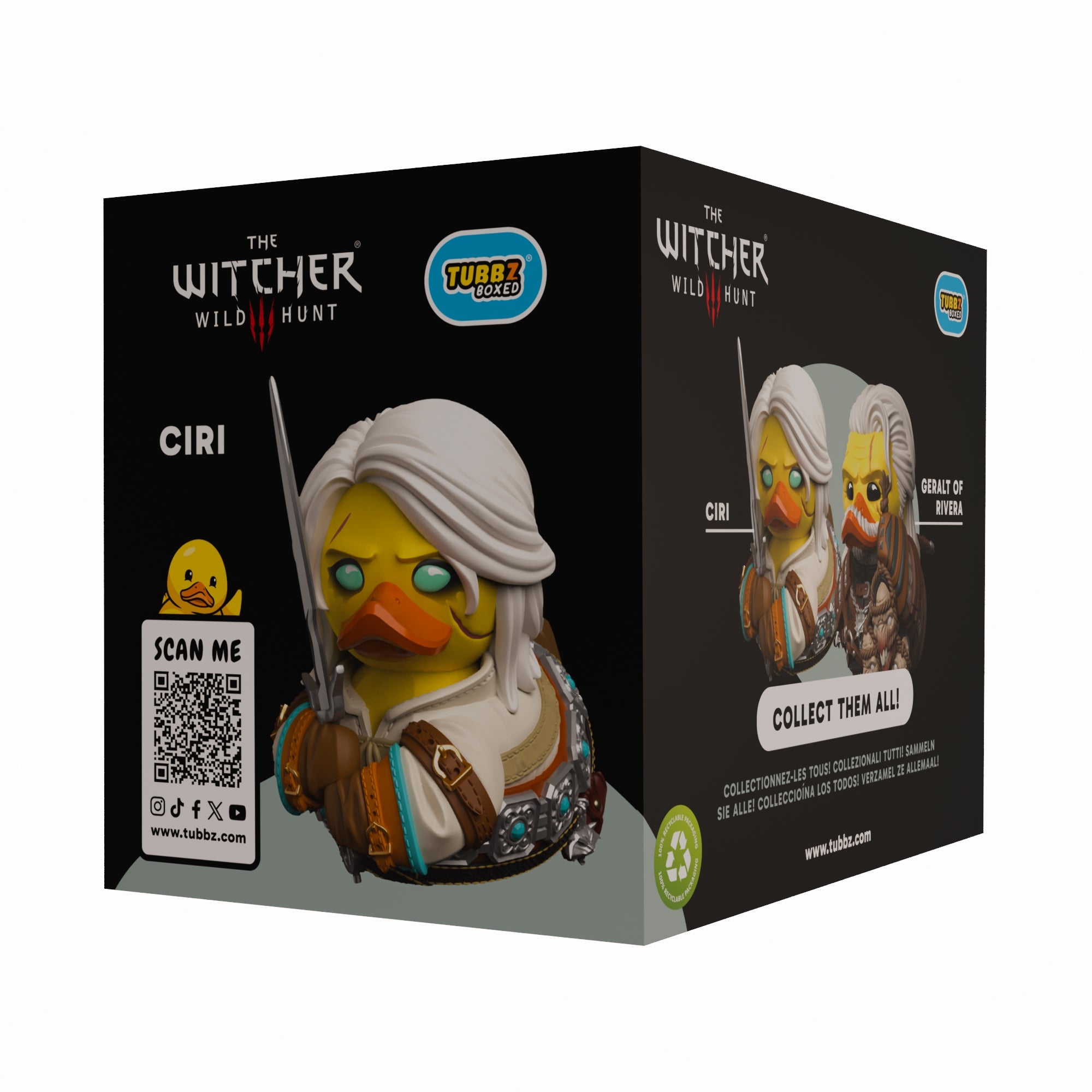 The Witcher Ciri TUBBZ Boxed Edition Collectible Duck