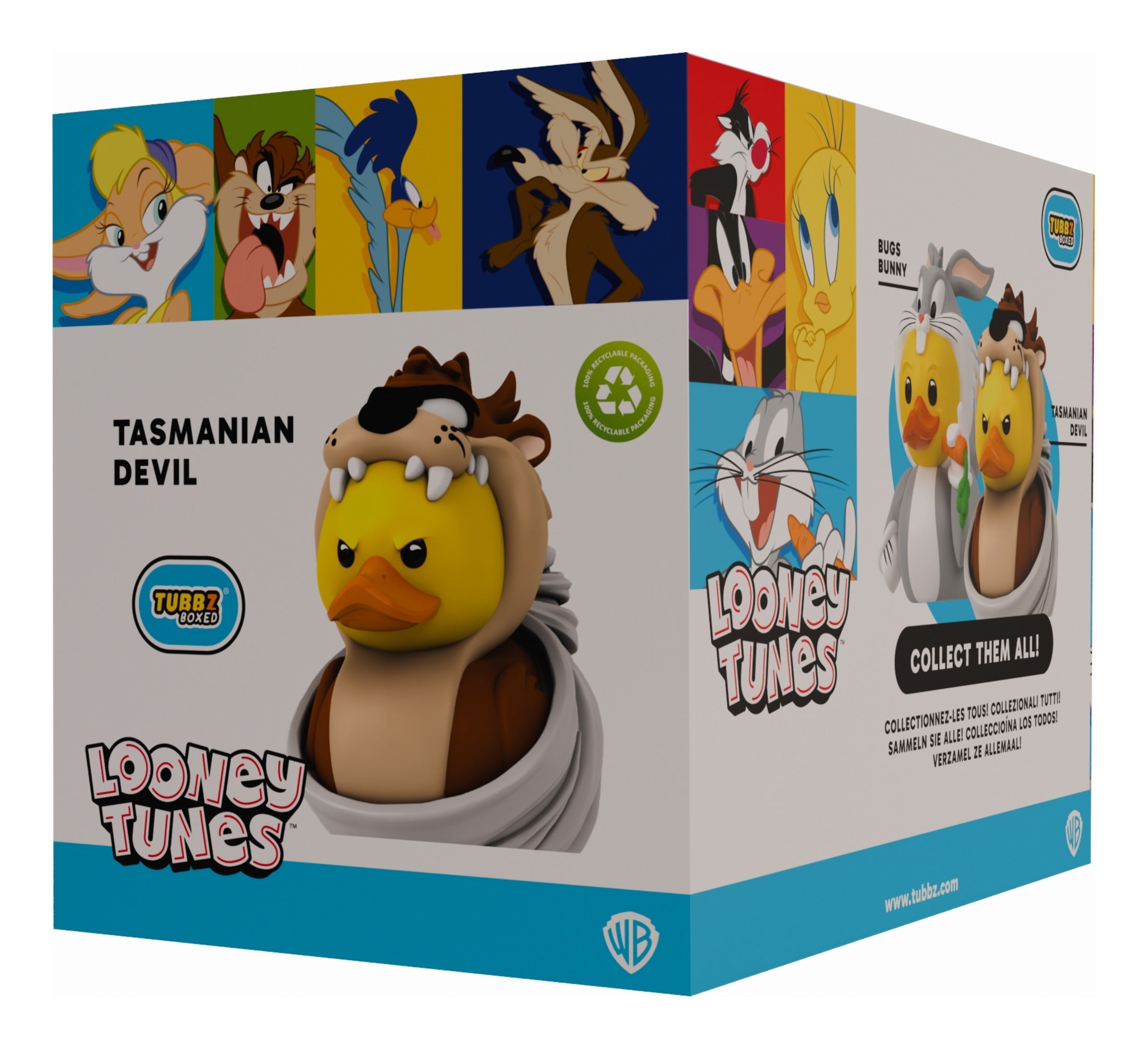 Looney Tunes Tazmanian Devil TUBBZ Boxed Edition