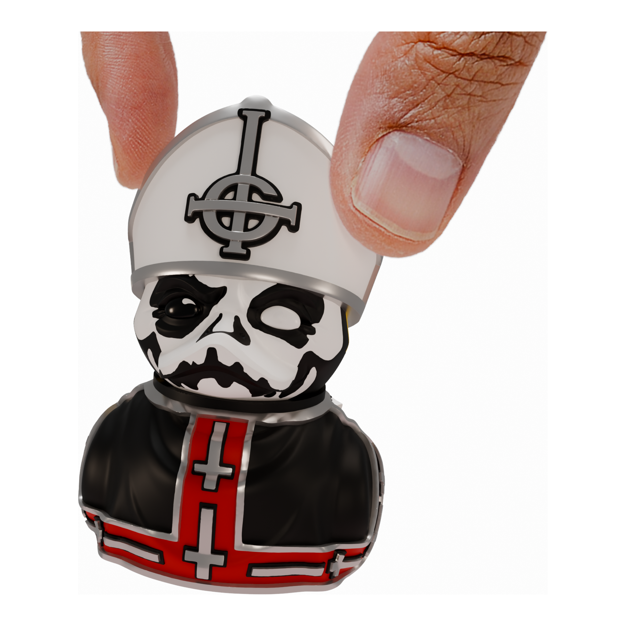 Ghost Papa Emeritus I Mini TUBBZ Collectible Duck