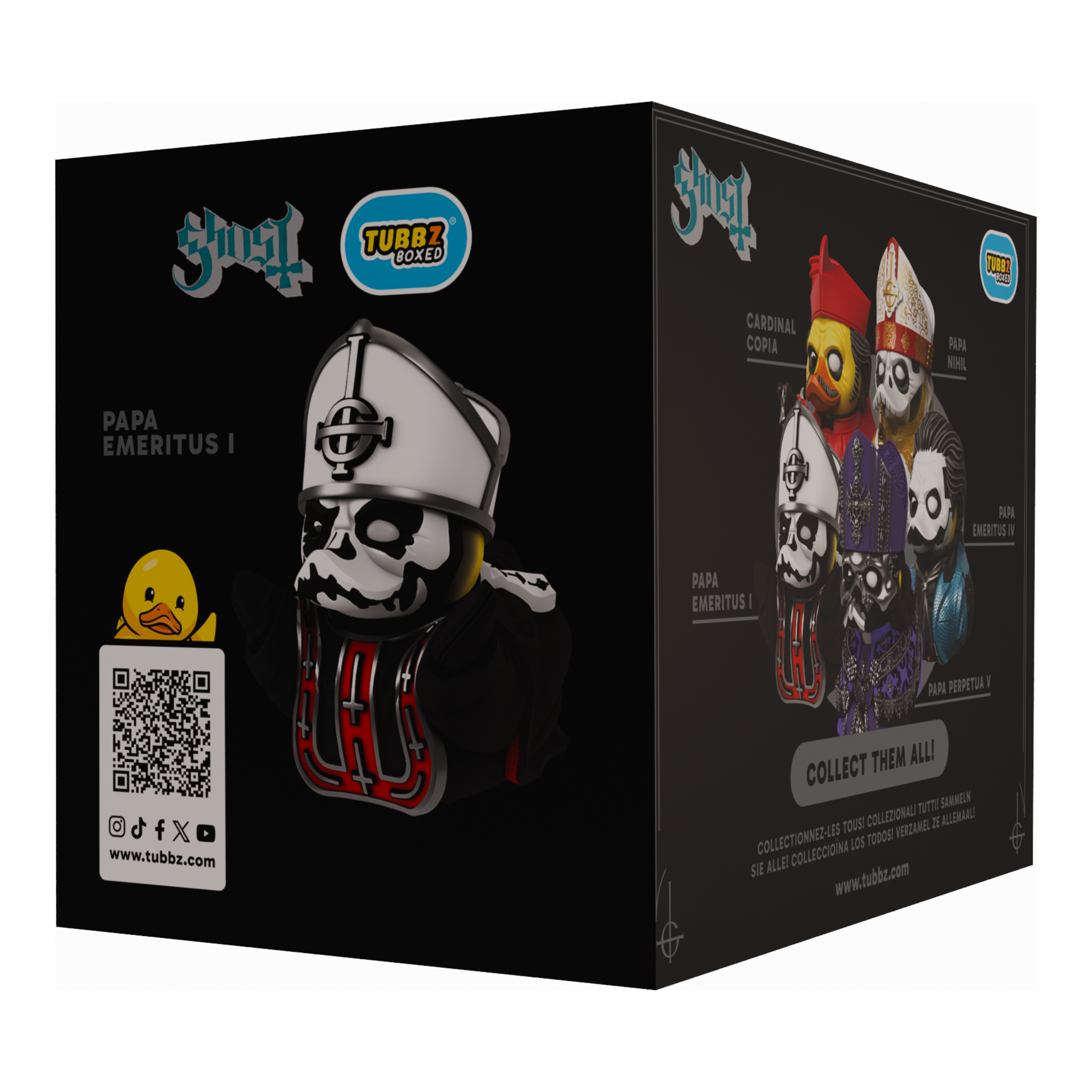 Ghost Papa Emeritus I TUBBZ Boxed Edition Collectable Duck