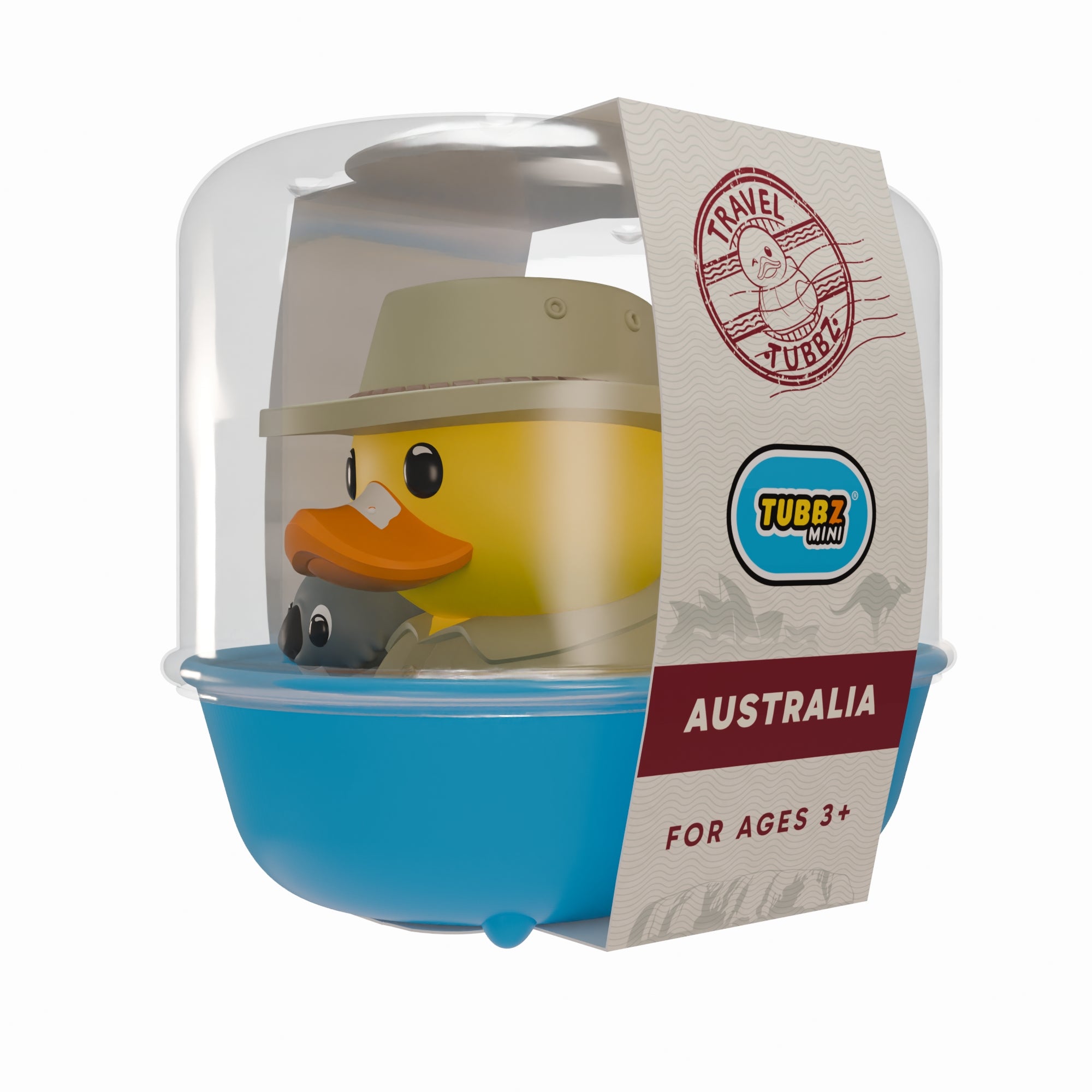 Numskull TUBBZ Travel Mini Australia Collectable Duck Figure