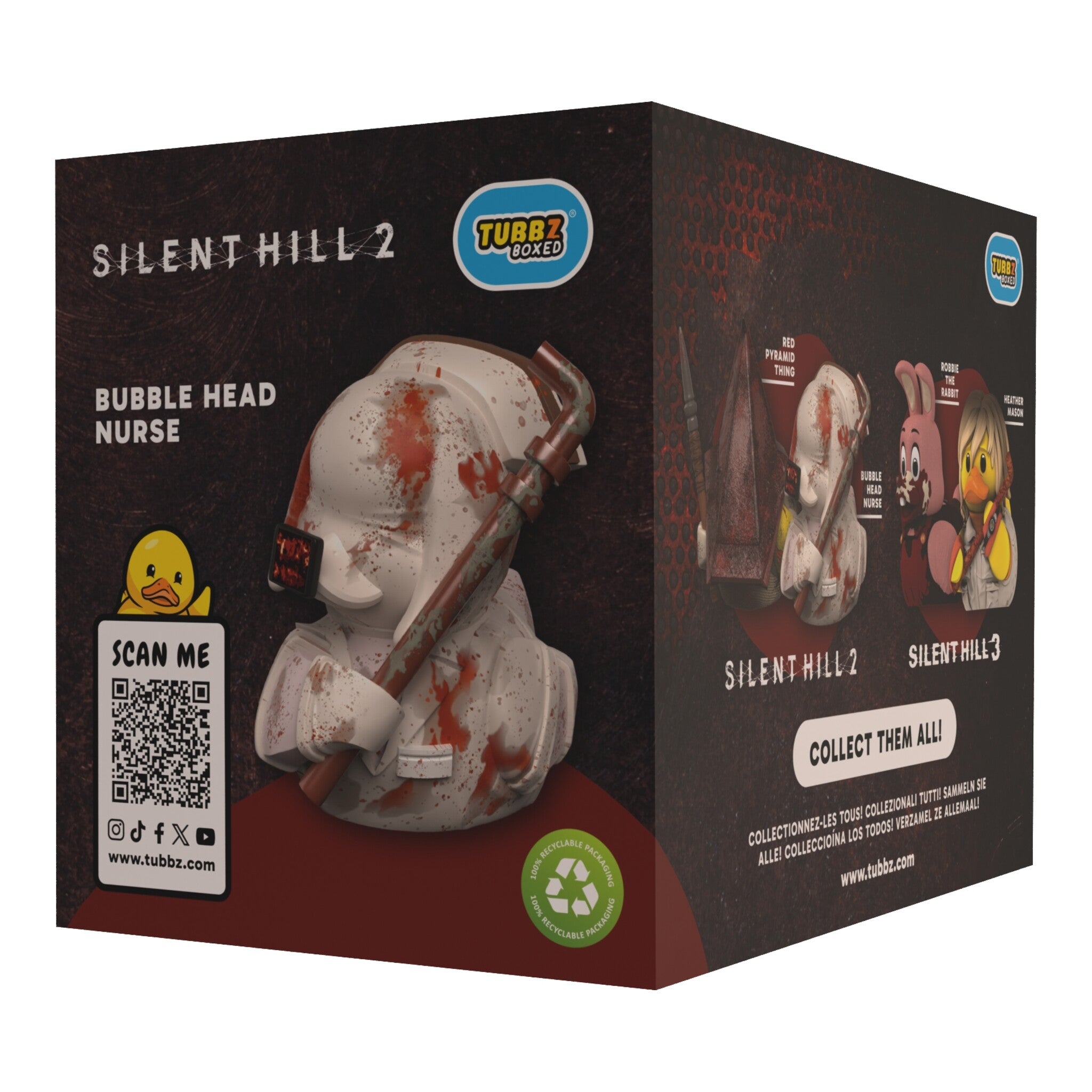 Silent Hill Bubble Head Nurse TUBBZ Boxed Edition